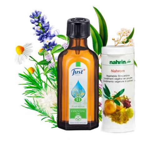 Gyógynövényes olaj 31-féle gyógynövényből 50 ml+ 1 db Nahrom fűszer 70 gr