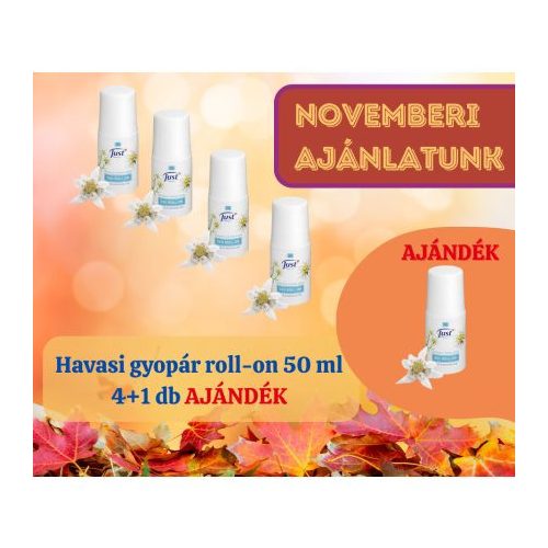 Havasi gyopár roll-on 50 ml 4+1