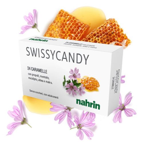 SWISS CANDY svájci gyógynövényes cukorka ( 70 gr/24 db )